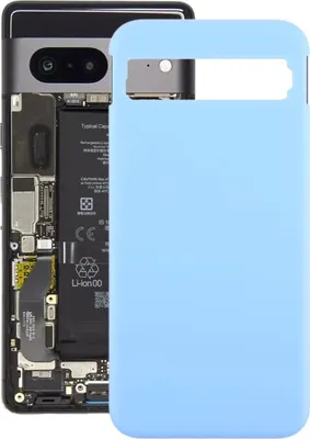Produktbild von Für Google Pixel 8a Akkudeckel Backcover Battery Cover Ersatzteil Blau