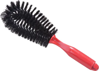 Produktbild von Filmer 18777 Universal- und Felgenbürste 26 cm roter Griff schwarze Borsten