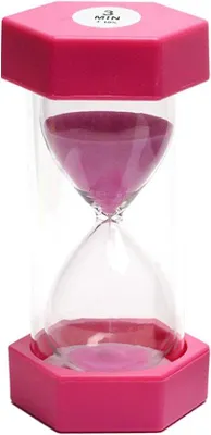 Produktbild von Sanduhr 3 Minuten Rosa - Sandtimer für Kinder