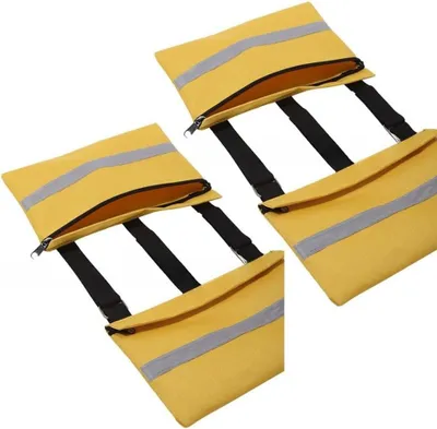 Produktbild von Abwasserschlauch-Gewichtssack mit reflektierenden Streifen aus strapazierfähigem Oxford-Gewebe, tragbarer Sandfüllhalter für Campingzubehör, 2er-Set