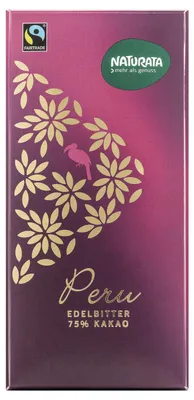 Obrázok produktu pre Horká čokoláda 75% - Peru 100g