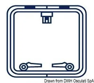 Obrázok produktu pre Ochranný poklop 700 x 700 mm , 1 kus