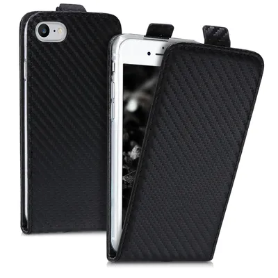 Produktbild von kwmobile 45125.01, Flip case, Apple, iPhone 7/8, 11,9 cm (4.7"), Schwarz