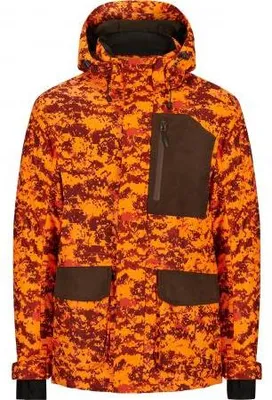 Produktbild von il Lago Prestige Drückjagdjacke Himal LTX Herren (Orange Camouflage) Größe 2XL