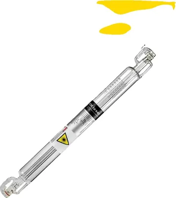 Zdjęcie produktu dla Tuba laserowa CO2, wytrzymałe szkło borokrzemianowe, wszechstronna kompatybilność, 50W 800mm