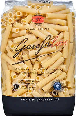 Produktbild von 16x Garofalo Pasta di Gragnano IGP Sigarette Ziti N.57 500g