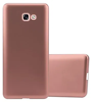 Produktbild von Cadorabo Schutzhülle für Samsung Galaxy A7 2017 Hülle in Rosa Handyhülle TPU Silikon Etui Cover Case