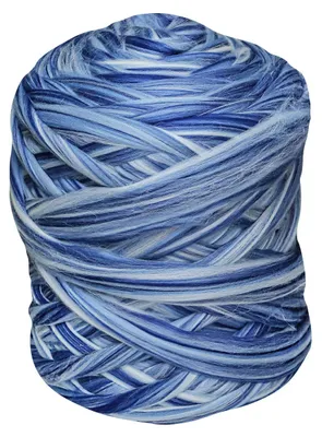 1m Filzwolle mehrfarbig Märchenwolle Merino Nassfilzen Trockenfilzen 109 blue tone