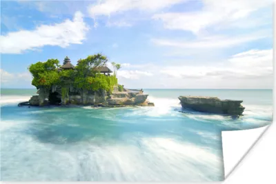 Produktbild von MuchoWow® Poster Meer - Insel - Indonesien 120x80 cm - Bilder