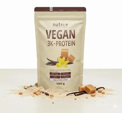 Zdjęcie produktu dla Nutri+ Vegan 3K Protein 1000 g Banany