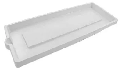 Image de Soucoupe pour jardinière "Legno" - Blanc - 56 x 24 cm