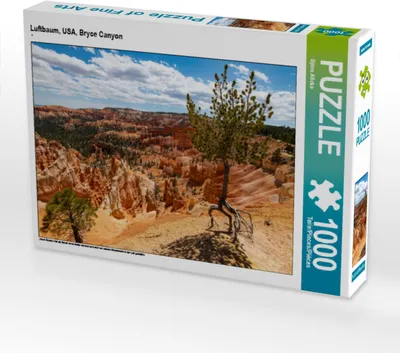 Produktbild von CALVENDO Puzzle Luftbaum, USA, Bryce Canyon | 1000 Teile Lege-Größe 64x48cm Foto-Puzzle für glückliche Stunden