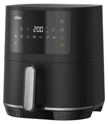 Obrázok produktu pre Braun MultiFry 3, Teplovzdušná fritéza, 4,3 L, 80 °C, 200 °C, Samostarný, Čierna