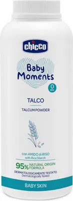 Produktbild von Chicco Baby Moments Puder für Neugeborene, ab Geburt, 150 g