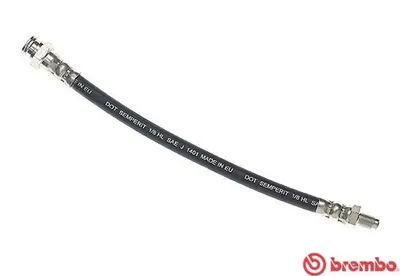 Produktbild von BREMBO T 23 043 Bremsschlauch für FIAT Panda Schrägheck (141) STILO (192) STILO Multi Wagon (192) für ALFA ROMEO 155 (167) für AUTOBIANCHI