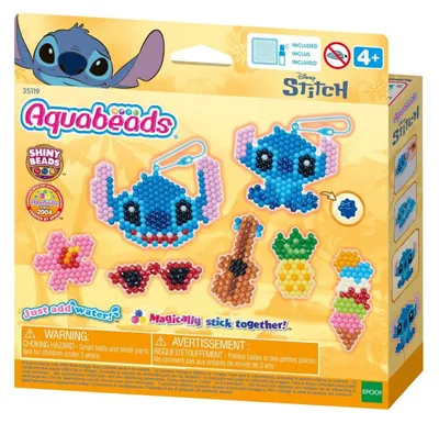 Zdjęcie produktu dla Aquabeads 35119, Zestaw artystyczny dla dzieci, 4 lat(a), Plastik, Wielobarwny, 1 szt.