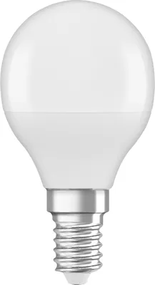 Zdjęcie produktu dla 2PAK Żarówka LED E14 P45 4,9W = 40W 470lm 3000K Ciepła 200° OSRAM VALUE