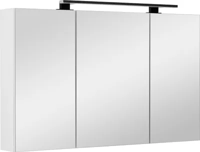 Zdjęcie produktu dla Szafka łazienkowa z lustrem oświetleniem lampką led lustrzana wisząca 100 cm