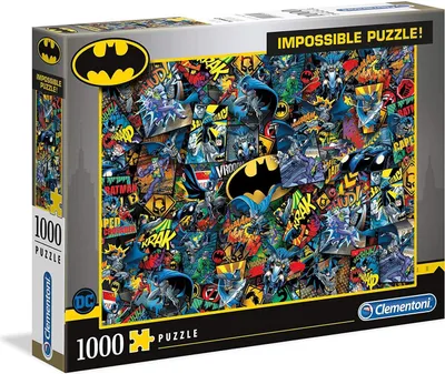 Image de Clementoni puzzle 1000 Impossible Batman 39575