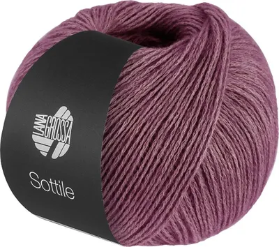 Produktbild von Lana Grossa - Sottile 0019 brombeerrosa