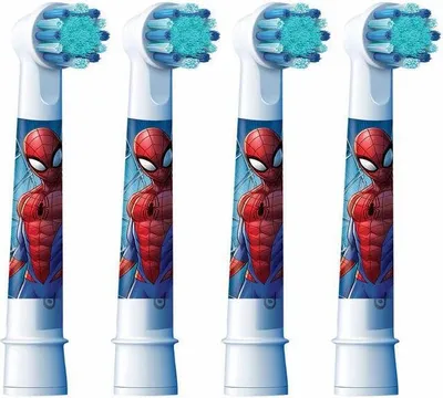 Produktbild von Oral-B Spiderman EB -10s  Oral-B Ersatzköpfe 4 Stück
