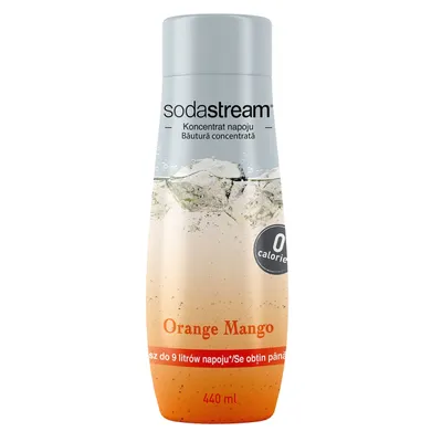 Produktbild von Orange Mango bez cukru SodaStream 440 ml koncentrat