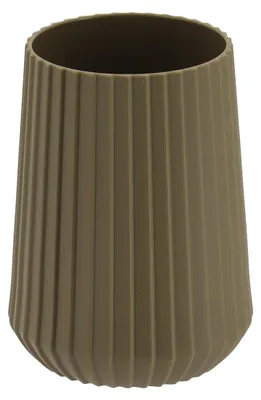 Immagine prodotto di TENDANCE | Portaspazzolino - Portaspazzolini - verde - Portaspazzolini da bagno - Accessori da bagno - scanalato - Moderno