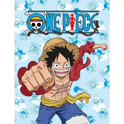 Produktbild von One Piece Fleecedecke Luffy 100 x 150 cm