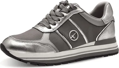 Produktbild von Tamaris Sportliche Schnürschuhe Damen 31383631333830 Grau 37 EU