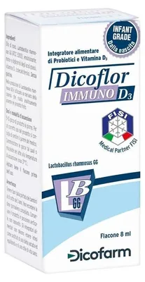 Immagine prodotto di Dicoflor Immuno D3 8 Ml Flacone