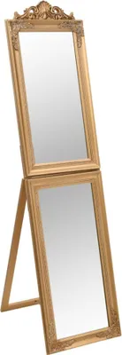 Produktbild von vidaXL Standspiegel Golden 40x160 cm