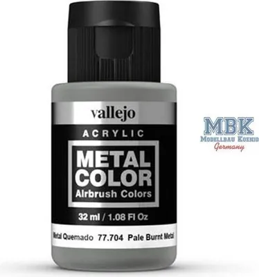 Productafbeelding van Vallejo 77.704, Grijs, Metallic, Watergedragen verf, Vloeistof, 32 ml