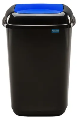 Produktbild von Plafor - Quatro Mülleimer 45l – Recycling – Blau