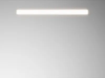 Image de burgbad Eqio miroir lumineux avec éclairage LED horizontal, 800x26x600mm, SIGP080PN258