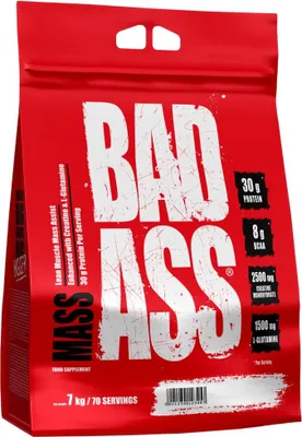 Produktbild von Bad Ass Mass (7000g) Vanilla - Gewichtszunahme - Mit Kreatin