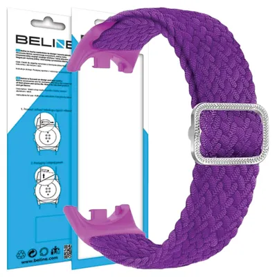 Imagen del producto de BELINE MI BAND 9/8, correa de nylon, color púrpura/morado