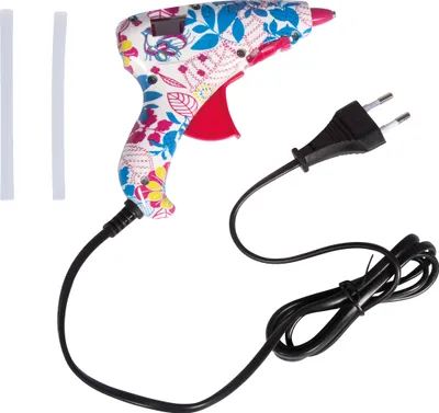 Produktbild von Rayher Mini Flower Power Heißklebepistole farbig
