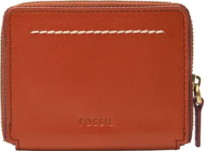 Productafbeelding van FOSSIL Leer kaarthoes Westover Card Case Persimmon terracotta