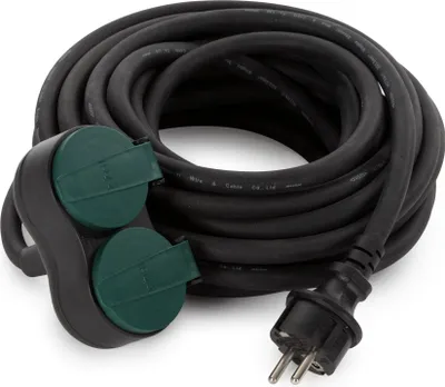 Produktbild von Perel Verlängerungskabel außen IP44, Verlängerungsleitung, Verlängerungsschnur, Stromkabel,