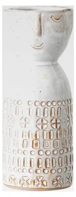 Produktbild von Vase Embla weiß Keramik 6 cm x 14,5 cm