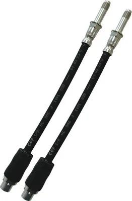 Productafbeelding van CEF Set van 2 stuks: Achterremleiding voor BMW 114d, 114i, 116d, 116i, 118d, Cabrio, Coupe, xDrive, 118i, 120d, 120i, 123d, 125d, 125i, 3.0, 128i - Onderdeelnummers: 34306762837, 34306768851
