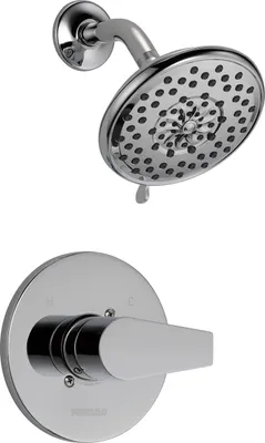 Productafbeelding van Peerless PTT14219: Douchekop en ventilatieplaat, chroom