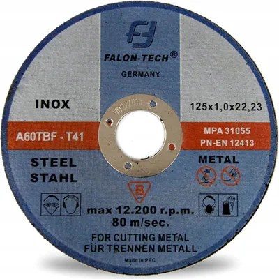 Produktbild von SCHÜTTE SCHÜTTE 125x1,0 mm ZUM SCHNEIDEN VON METALL UND STAHL FA