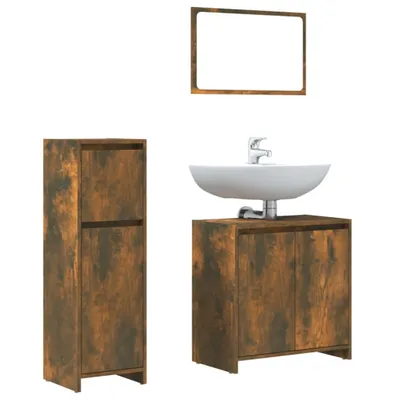 Produktbild von VidaXL 3143931, Eiche, Holz, 600 mm, 330 mm, 600 mm, 60 cm