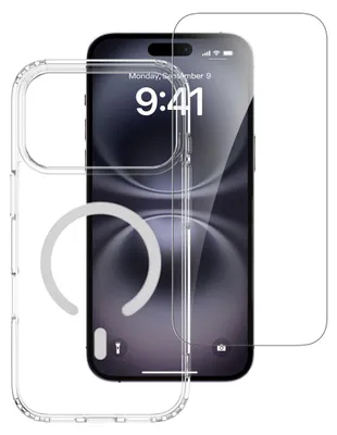 Imagen del producto de Kit de protección premium 360° para Apple iPhone 17 Pro Max, compatible con MagSafe