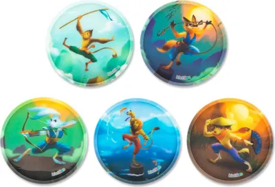 Produktbild von ergobag Kletties-Set Ninjas