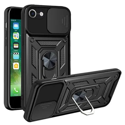 Obrázek produktu pro Husa pentru iPhone 7 / 8 / SE 2, SE 2020 / SE 3, SE 2022 - Techsuit CamShield Series - Black
