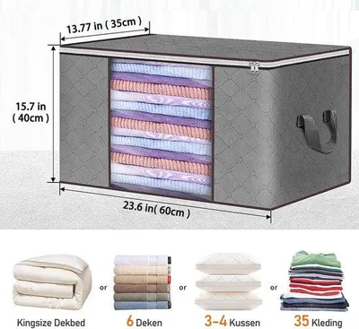 Produktbild von Famanu Organizer für Socken und BHs - 5er Pack