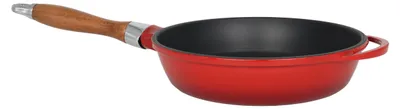 Produktbild von Lava Bratpfanne - 24 cm - 2.0 liter - Cast iron - Rot