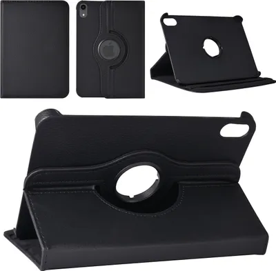 Produktbild von iPad Mini 2021 Book Case Tablet Cover - Black - 360 Degree Rotatable